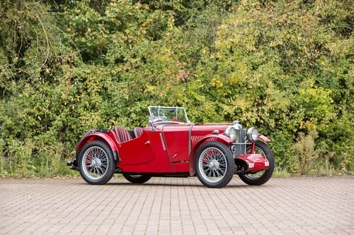 1936 MG PB Sports 2-Seater SOLD