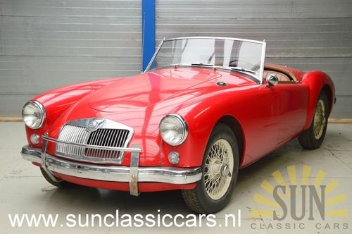 MGA cabriolet 1957 interior as new For Sale