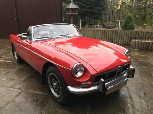 MGB ROADSTER 1972, IMACULATE CONDITION In vendita