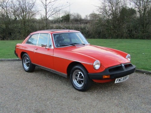 1980 MG BGT at ACA 26th January 2019 For Sale