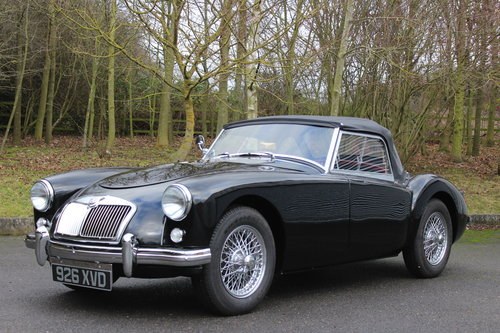 1957 MGA MK1 Roadster - 1800cc / 5 Speed 'SOLD' SIMILAR REQUIRED VENDUTO
