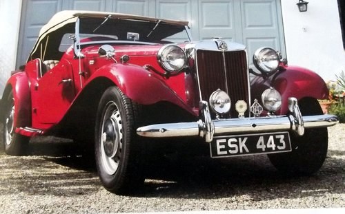 1952 MGTD concours condition For Sale