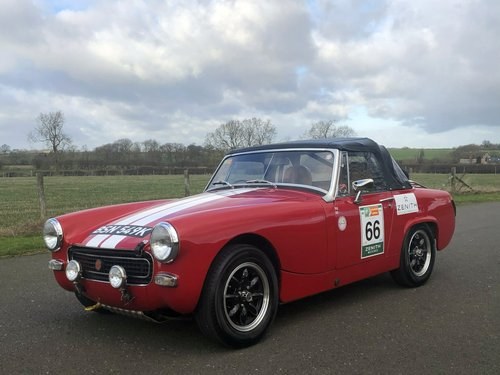 1972 MG Midget. Fast Road / Road Rally Specification SOLD