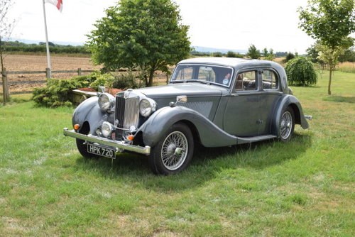 1939 MG SA For Sale by Auction