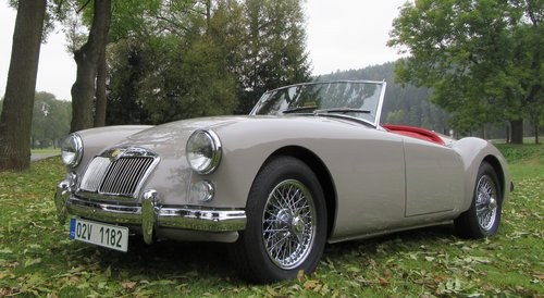 1959 MG MGA 1600cc completely restored to TOP condition VENDUTO