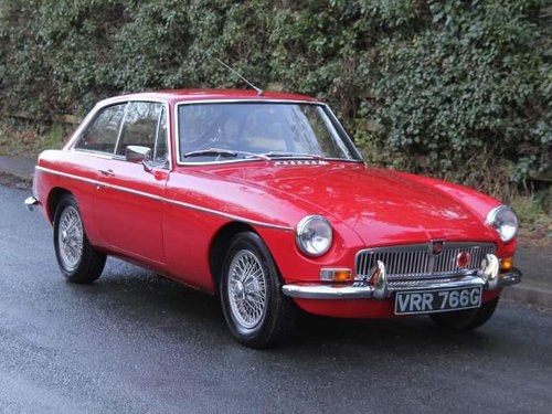 1969 MGB GT, O/D, Wire Wheels, thousands spent For Sale