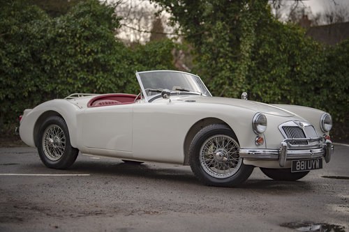 1961 MG MGA 1600 Roadster MKI on The Market For Sale by Auction