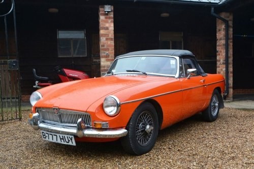 1980 MGB Roadster For Sale by Auction