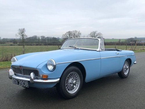 1964 MGB Roadster MK I Pull with Overdrive SOLD