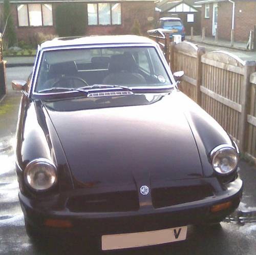 1979 MG BGT Black coupe, good condition. SOLD