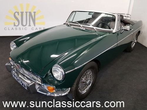MGB cabriolet 1969, British Racing Green. For Sale
