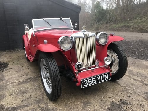 1937 MG TA RESERVED SOLD
