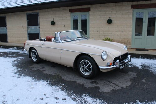 1971 MG B ROADSTER - 55,000 MILES - SOLD For Sale