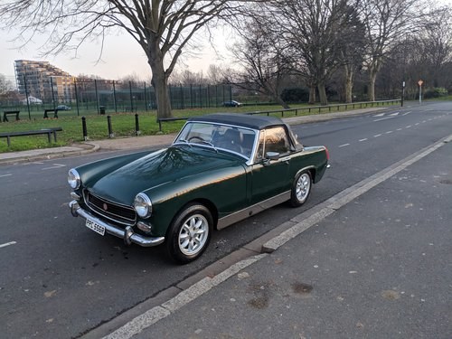 1976 Mg midget 1500 with crome conversion For Sale