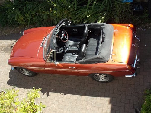 1979 MGB Lenham Drop Head Coupe.  Not Roadster or GT  SOLD