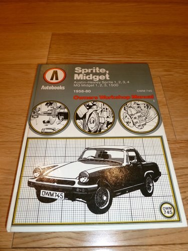 Sprite, Midget Autobooks Owners Workshop Manual For Sale