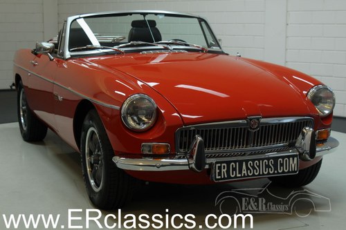 MG B cabriolet V8 1977 Restored, 5-speed gearbox For Sale