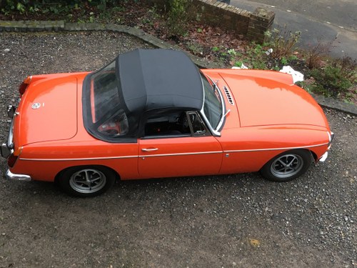 MGB ROADSTER 1972 LOVELY CAR FROM HCC For Sale