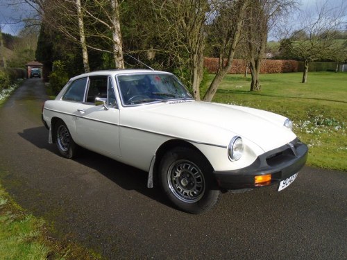 1975 MGB GT V8 with Overdrive  SOLD