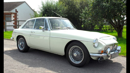 1969 MGC GT - Snowberry White SOLD