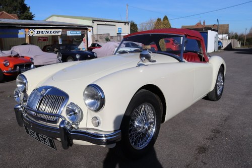 1957 MGA Roadster, fully restored and upgraded SOLD