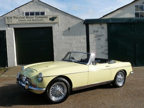 1968 MGC Roadster automatic, Sold VERKAUFT
