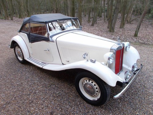 1952 MG TD2 Left Hand Drive  SOLD
