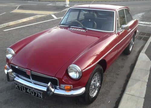 1095 1975 MGB GT With Overdrive Manufactured late 1974 SOLD