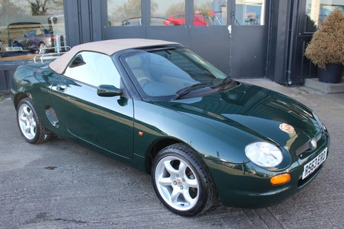 1998 MGF ABINGDON 1.8 VVC, ONLY 29,000 MILES, NEW HEADGASKET For Sale