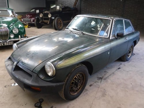 **MARCH AUCTION**1975 MG BGT Jubilee.112 MILES FROM NEW For Sale by Auction