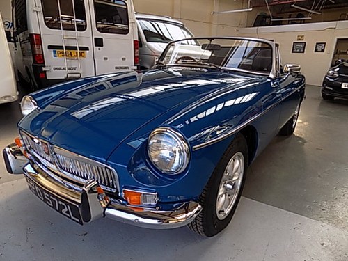 1973 MGB Roadster Beautifully restored SOLD