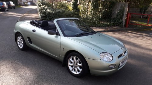 2001 MGF 1.6 SOLD