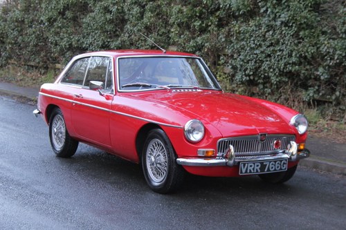 1969 MGB GT, O/D, Wire Wheels, thousands spent SOLD