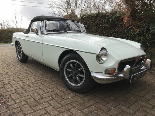 MGB Roadster 1974 very solid SOLD