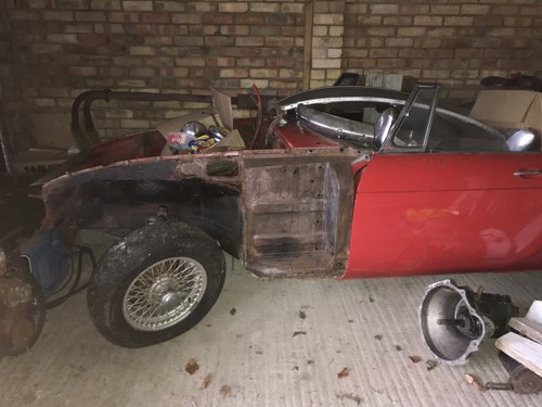 1965 MGB Roadster Project.. FIA eligible. For Sale