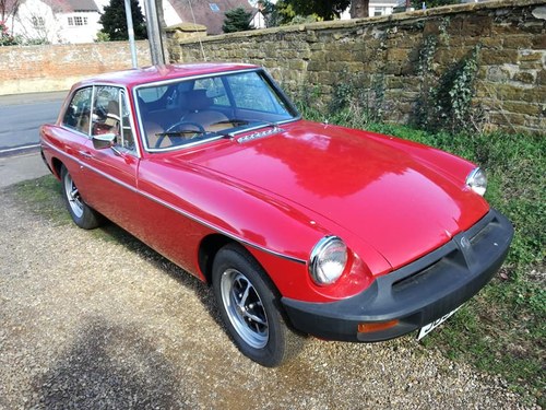 1974 MGBGT SOLD