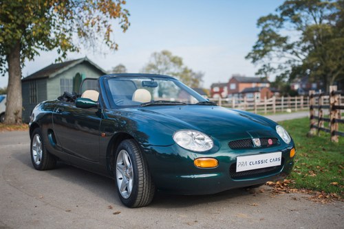 1996 MGF VVC 1800. 28900 miles SOLD