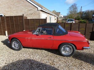 1968 MGC Roadster      CAR SOLD For Sale