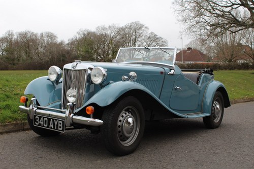 MG TD MKII 1953 - To be auctioned 26-04-19 For Sale by Auction