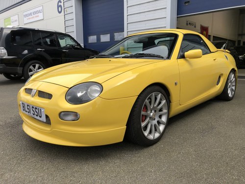 2001 MG F Trophy 160 *Very low Mileage* SOLD