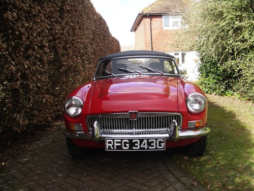MGC Roadster 1969-LHD SOLD