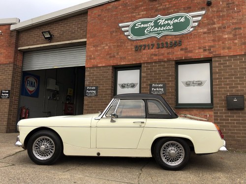 1969 MG Midget, 17900 miles from new SOLD
