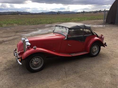 1952 MG TD/TF at Morris Leslie Auction 25th May For Sale by Auction