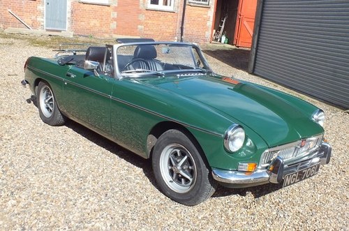 1972 A really very good MGB in almost as new condition In vendita