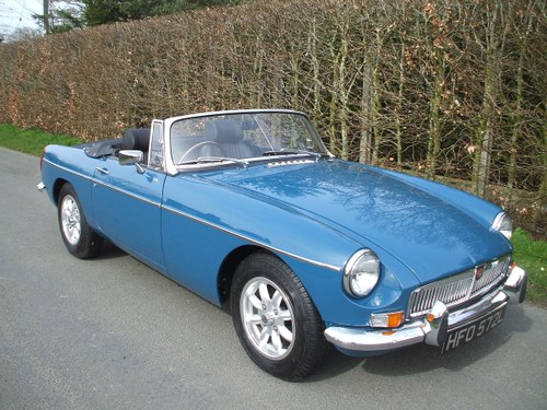 1973 MGB Roadster For Sale SOLD