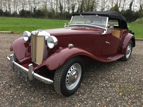 1952 MG TD - truly stunning SOLD