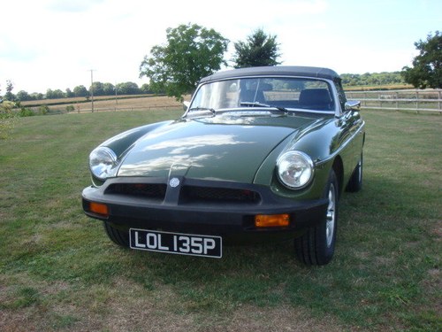 1976 MGB Roadster   NOW SOLD For Sale