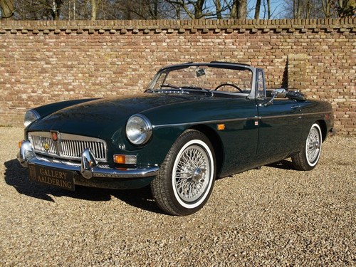 1969 MG B Roadster 5-speed, fully restored condition! In vendita