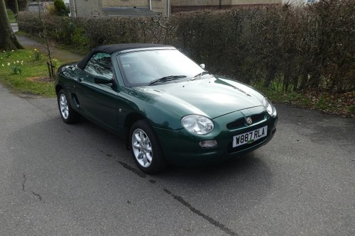 MG MGF 2000 - To be auctioned 26-04-19 For Sale by Auction