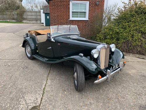 1951 MG TD in Green  SOLD